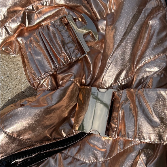 Metallic Snowsuit with Hood - Picture 4 of 5